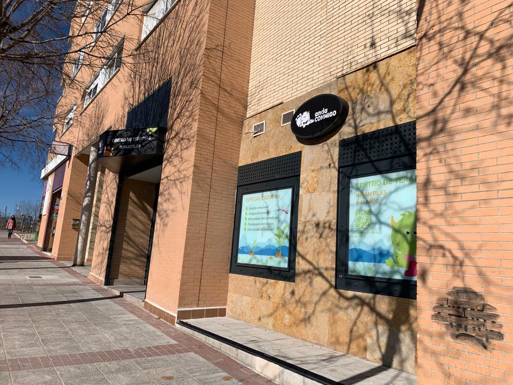 Fachada del centro anda CONMiGO Alcobendas