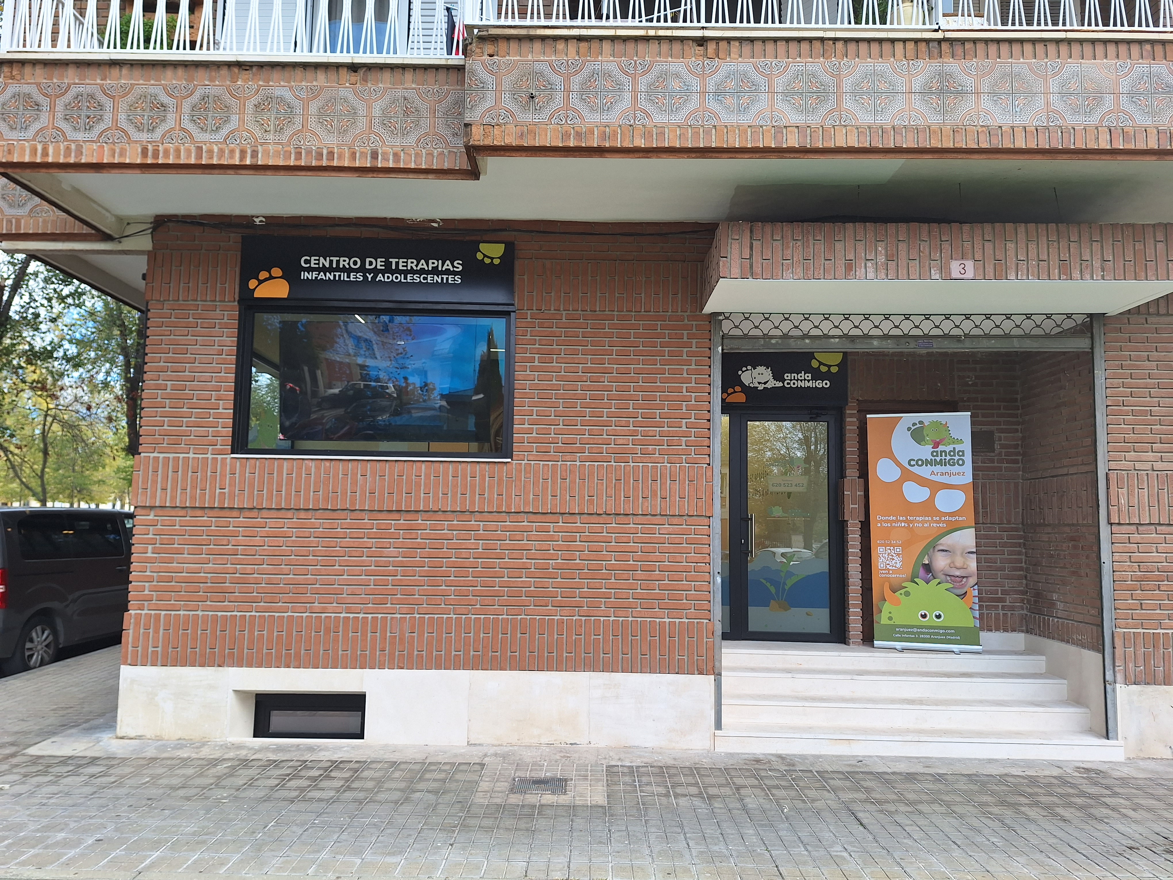 Fachada del centro anda CONMiGO Aranjuez