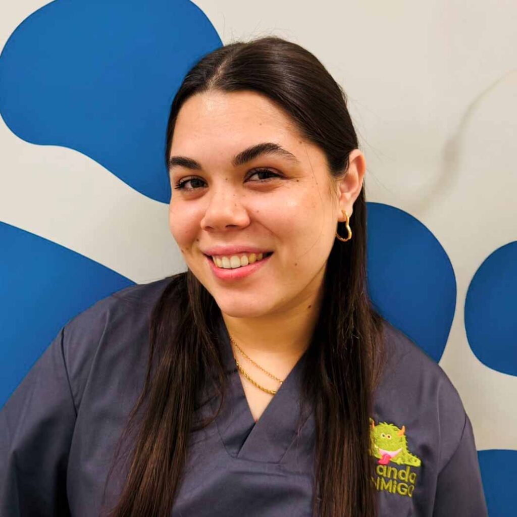 Andrea, psicopedagoga del centro Carabanchel Aviación