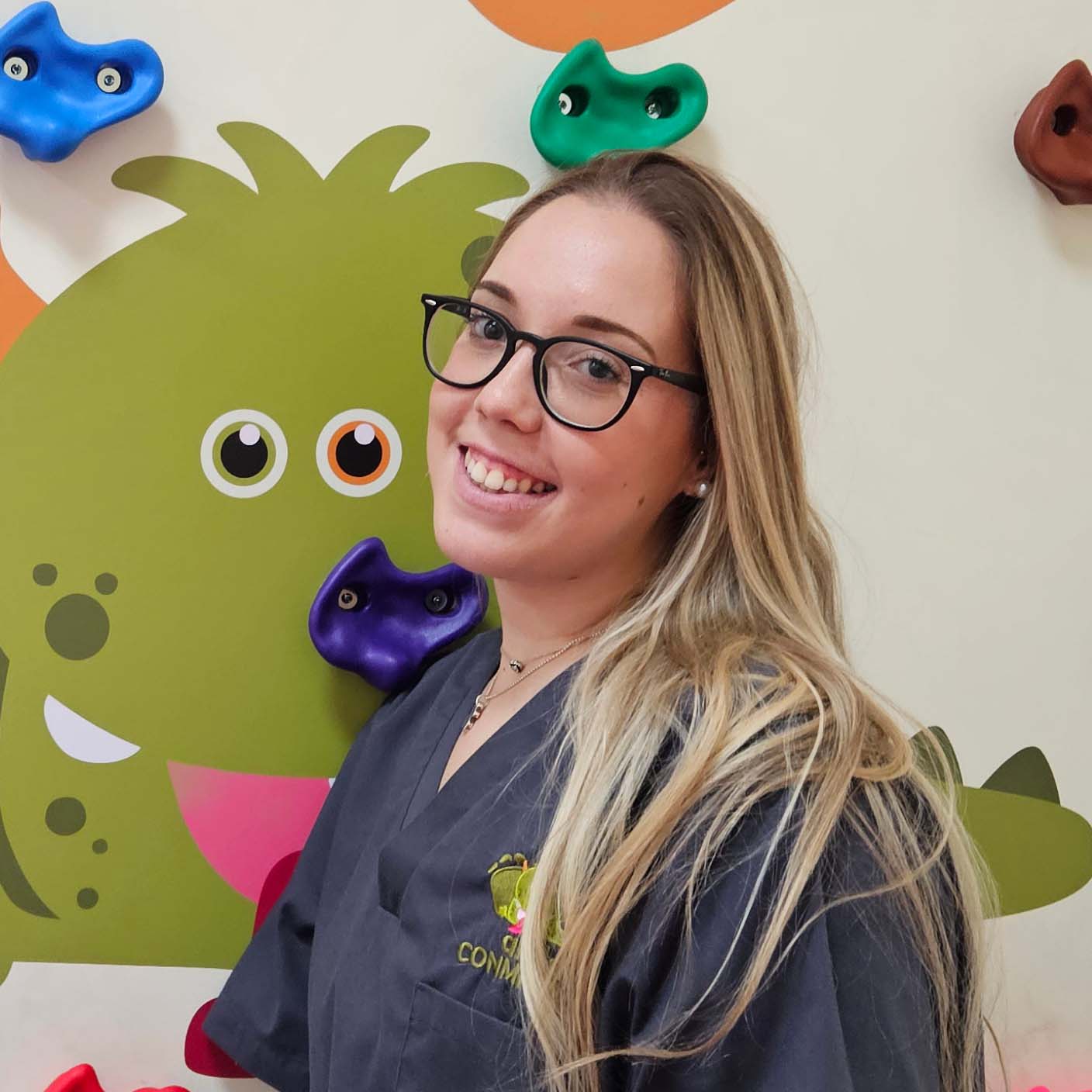 María, terapeuta ocupacional del centro Coslada El Puerto