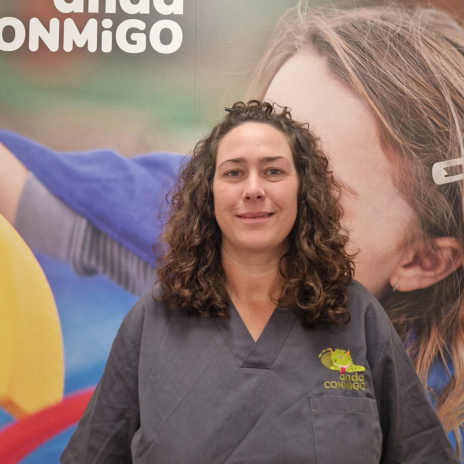 Ana, terapeuta ocupacional y especialista en atención temprana del centro El Escorial