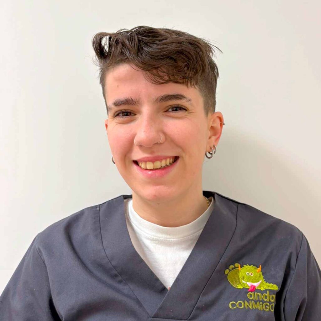 Celia, terapeuta ocupacional del centro Fuenlabrada Vivero