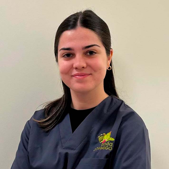 Alba, terapeuta ocupacional del centro Jaén