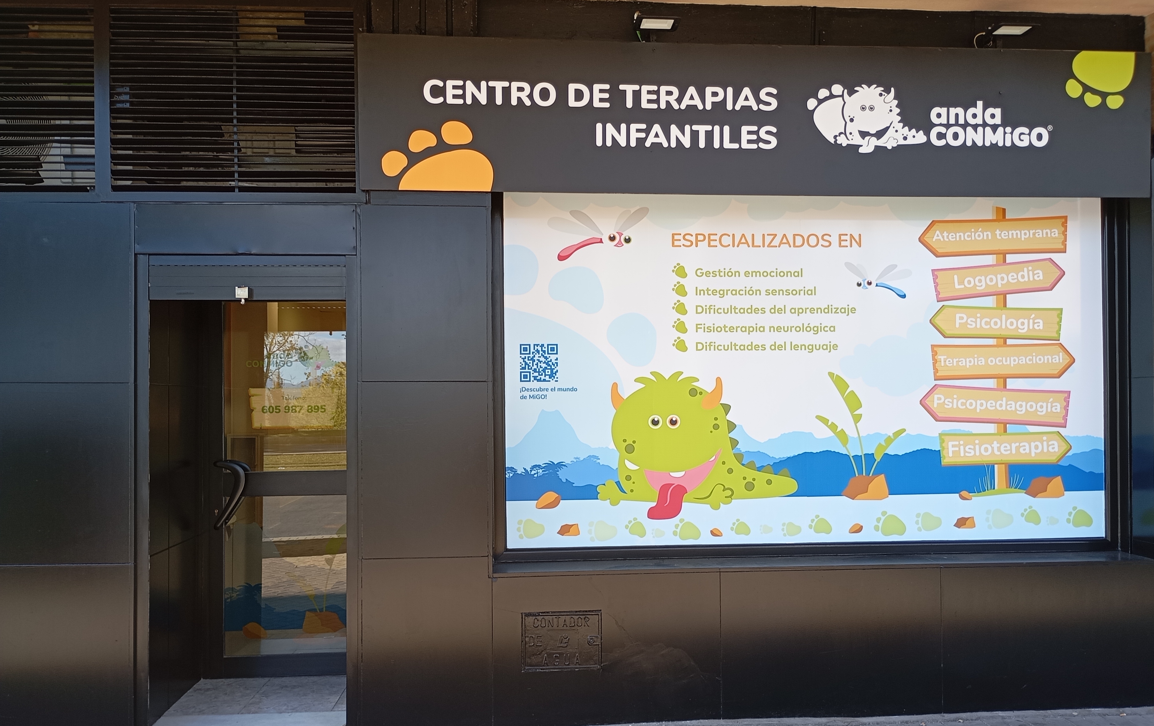 Fachada del centro anda CONMiGO Jaén
