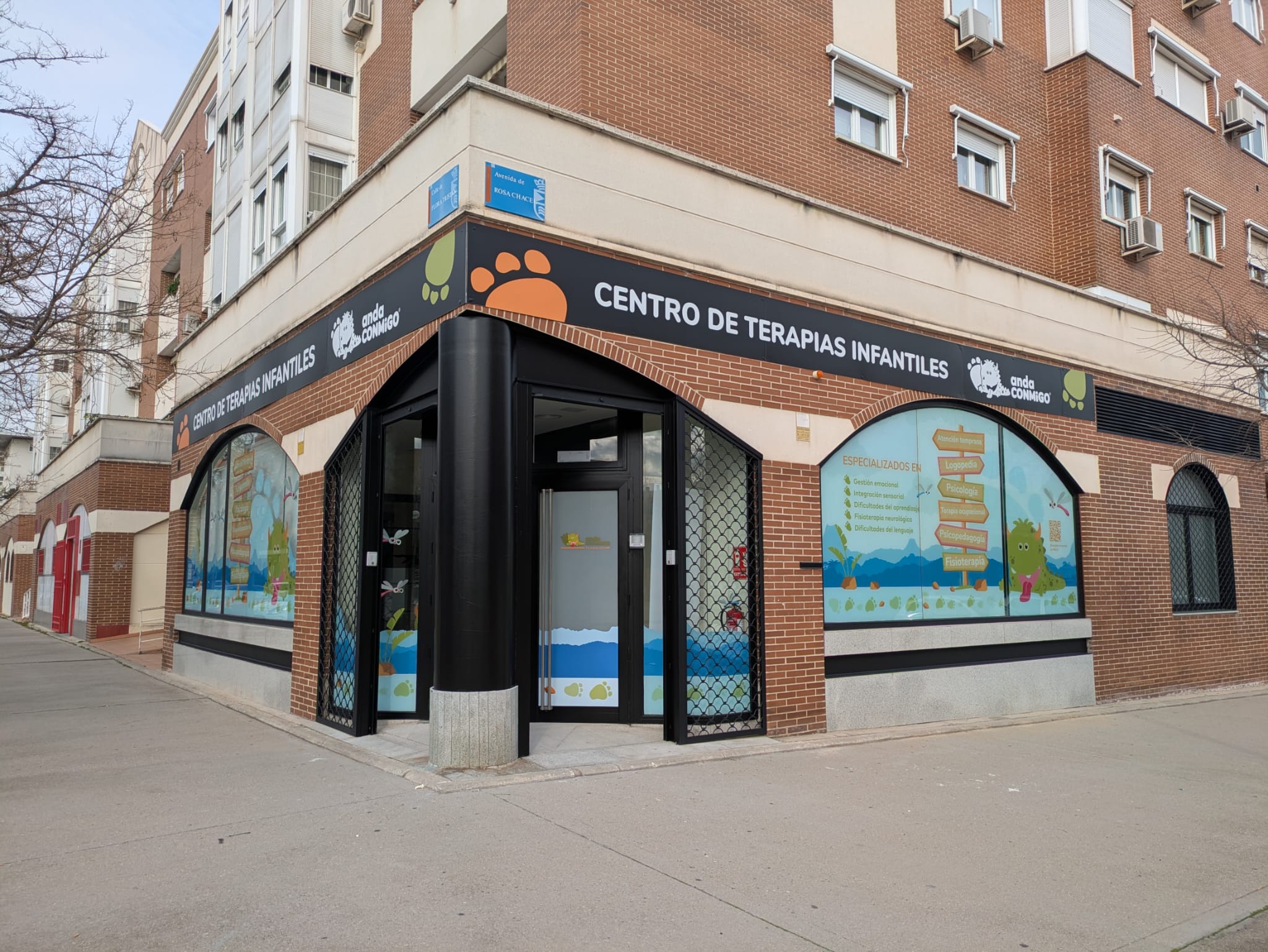 Fachada del centro anda CONMiGO Leganés Norte