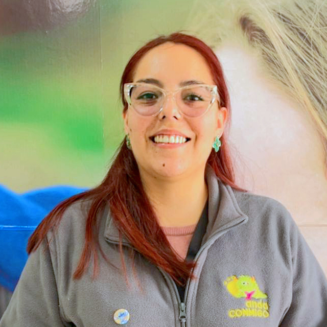 Denisse, psicóloga del centro Maipú