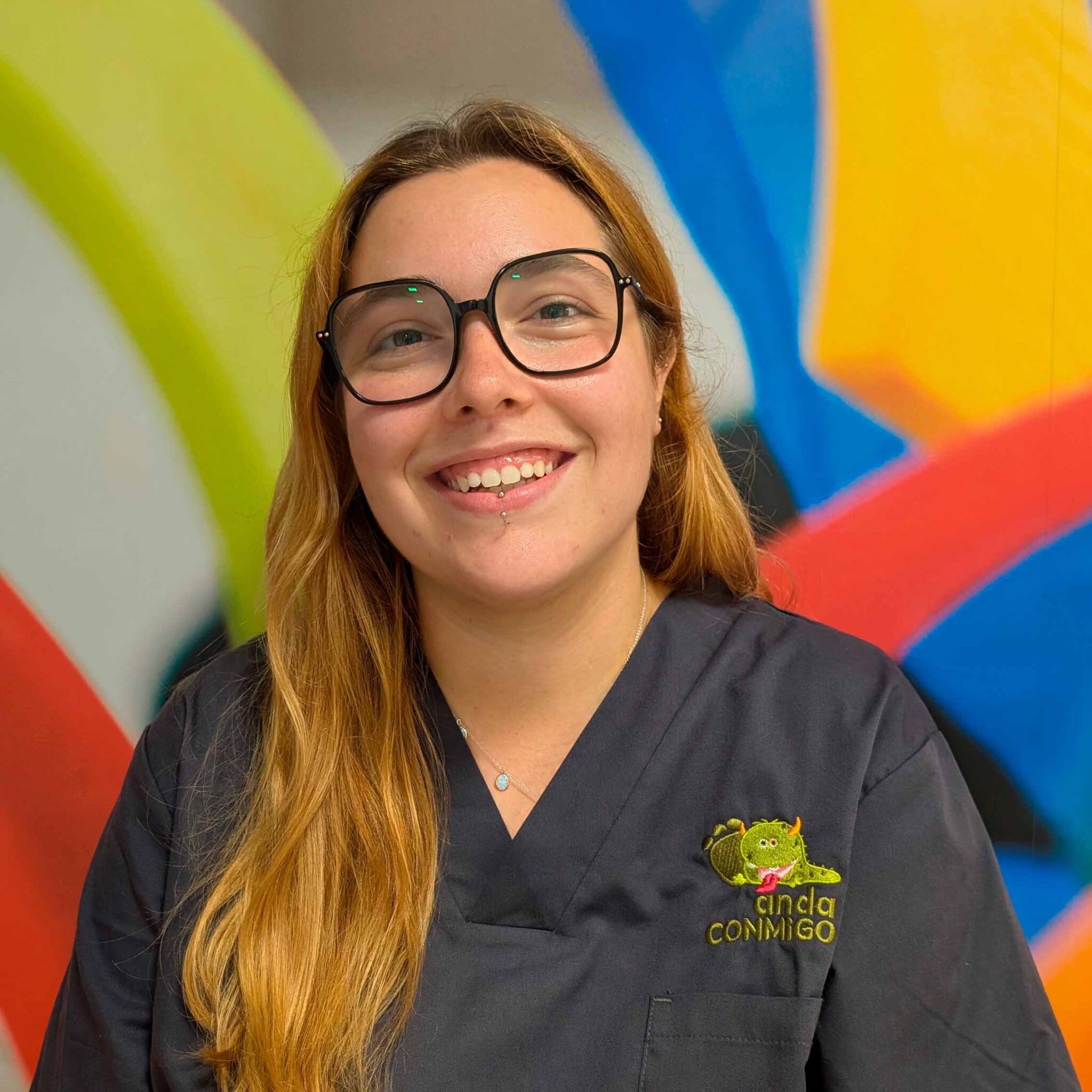 Emma, terapeuta ocupacional del centro Mataró Sub