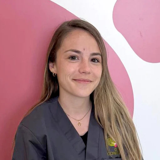 Sara, logopeda del centro Toledo
