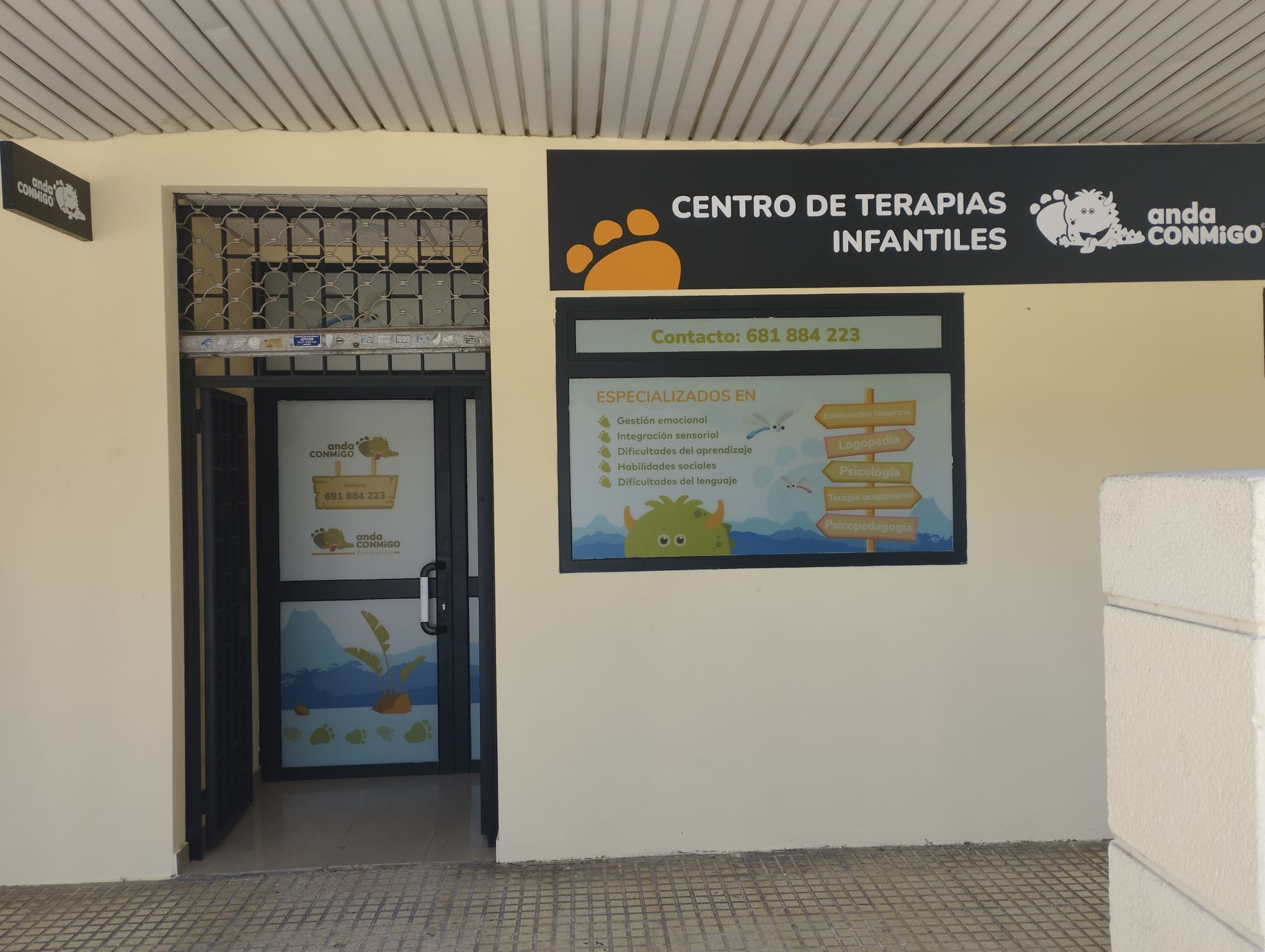 Fachada del centro anda CONMiGO Torrejón de Ardoz