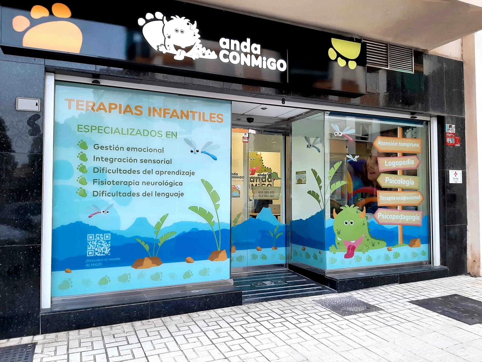Fachada del centro anda CONMiGO Torremolinos