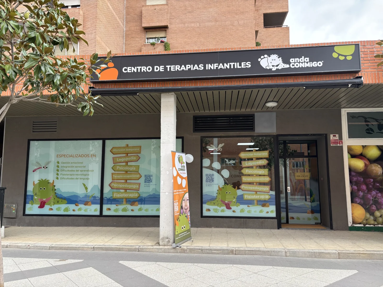 Fachada del centro anda CONMiGO Tres Cantos