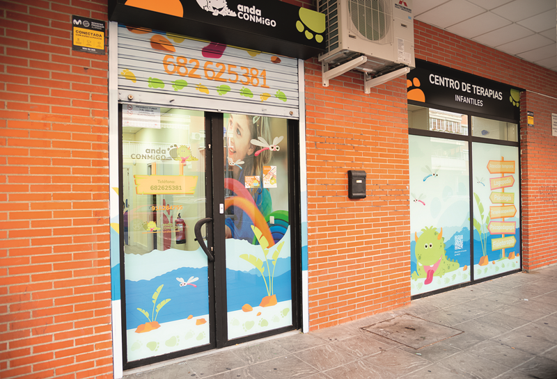 Fachada del centro anda CONMiGO Valdemoro