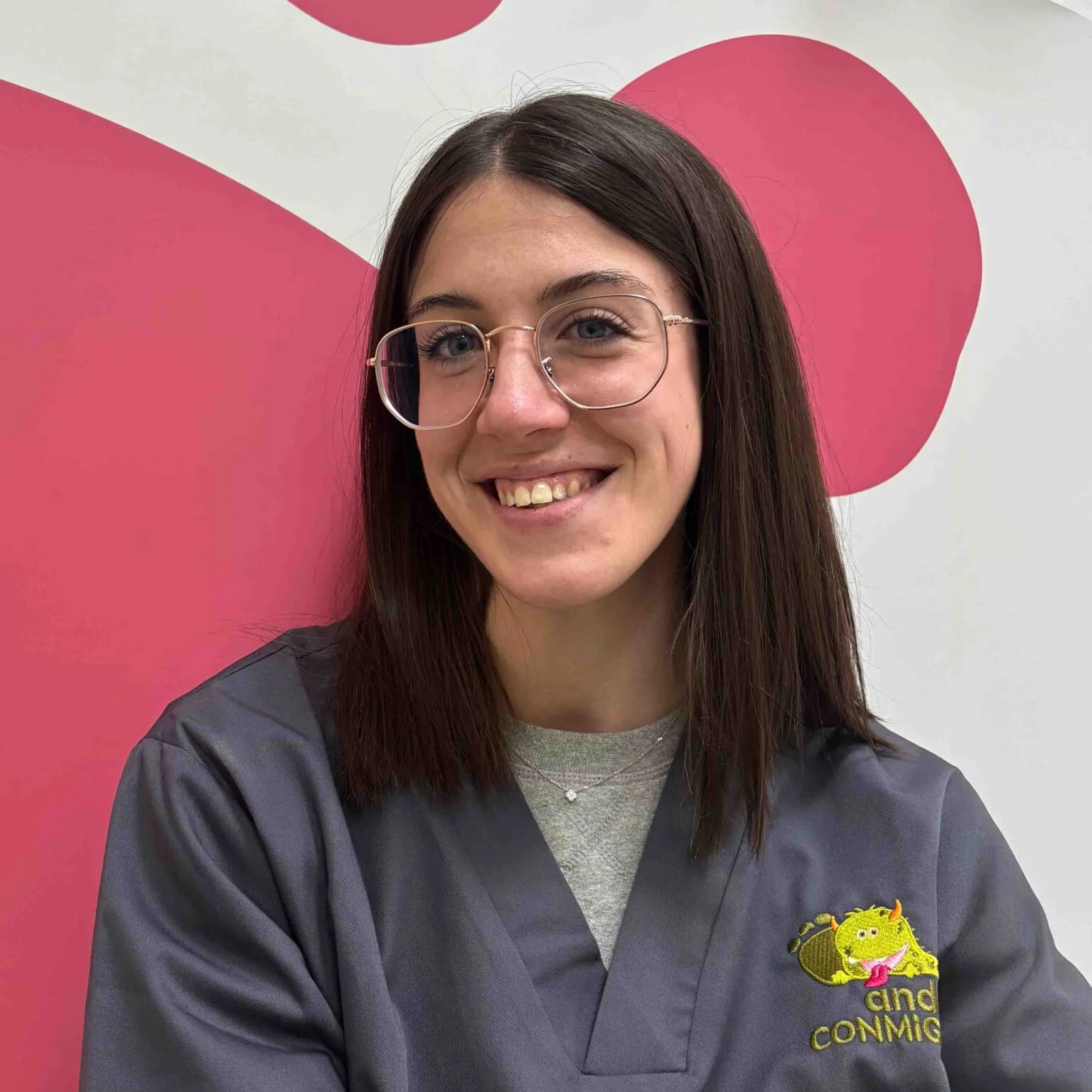 Marta, especialista en atención temprana del centro Valdemoro